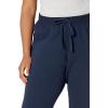 imageAmazon Essentials Womens Fleece Capri Jogger Sweatpants with Drawstring Pull OnNavy Heather