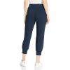 imageAmazon Essentials Womens Fleece Capri Jogger Sweatpants with Drawstring Pull OnNavy Heather