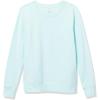 imageAmazon Essentials Womens Fleece Crewneck Long Sleeve Pullover Sweatshirt Available in Plus SizeAqua Blue