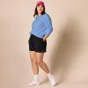 imageAmazon Essentials Womens Fleece Crewneck Long Sleeve Pullover Sweatshirt Available in Plus SizeBlue