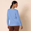 imageAmazon Essentials Womens Fleece Crewneck Long Sleeve Pullover Sweatshirt Available in Plus SizeBlue