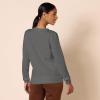 imageAmazon Essentials Womens Fleece Crewneck Long Sleeve Pullover Sweatshirt Available in Plus SizeCharcoal Heather