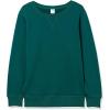 imageAmazon Essentials Womens Fleece Crewneck Long Sleeve Pullover Sweatshirt Available in Plus SizeDark Green