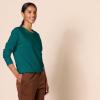 imageAmazon Essentials Womens Fleece Crewneck Long Sleeve Pullover Sweatshirt Available in Plus SizeDark Green