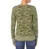 imageAmazon Essentials Womens Fleece Crewneck Long Sleeve Pullover Sweatshirt Available in Plus SizeGreen Camo