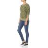 imageAmazon Essentials Womens Fleece Crewneck Long Sleeve Pullover Sweatshirt Available in Plus SizeGreen Camo