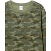imageAmazon Essentials Womens Fleece Crewneck Long Sleeve Pullover Sweatshirt Available in Plus SizeGreen Camo