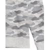 imageAmazon Essentials Womens Fleece Crewneck Long Sleeve Pullover Sweatshirt Available in Plus SizeLight Grey Camo