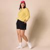 imageAmazon Essentials Womens Fleece Crewneck Long Sleeve Pullover Sweatshirt Available in Plus SizeLight Mustard Yellow