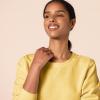 imageAmazon Essentials Womens Fleece Crewneck Long Sleeve Pullover Sweatshirt Available in Plus SizeLight Mustard Yellow