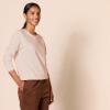 imageAmazon Essentials Womens Fleece Crewneck Long Sleeve Pullover Sweatshirt Available in Plus SizeLight Pink