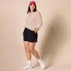imageAmazon Essentials Womens Fleece Crewneck Long Sleeve Pullover Sweatshirt Available in Plus SizeLight Pink
