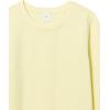 imageAmazon Essentials Womens Fleece Crewneck Long Sleeve Pullover Sweatshirt Available in Plus SizeLight Yellow