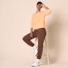 imageAmazon Essentials Womens Fleece Crewneck Long Sleeve Pullover Sweatshirt Available in Plus SizeMelon Orange