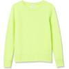 imageAmazon Essentials Womens Fleece Crewneck Long Sleeve Pullover Sweatshirt Available in Plus SizeNeon Lime Green