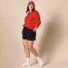 imageAmazon Essentials Womens Fleece Crewneck Long Sleeve Pullover Sweatshirt Available in Plus SizeRed