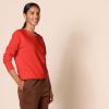 imageAmazon Essentials Womens Fleece Crewneck Long Sleeve Pullover Sweatshirt Available in Plus SizeRed