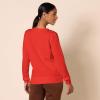 imageAmazon Essentials Womens Fleece Crewneck Long Sleeve Pullover Sweatshirt Available in Plus SizeRed