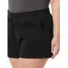 imageAmazon Essentials Womens Fleece Drawstring Sweat Shorts with PocketsBlack