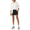 imageAmazon Essentials Womens Fleece Drawstring Sweat Shorts with PocketsBlack