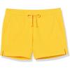 imageAmazon Essentials Womens Fleece Drawstring Sweat Shorts with PocketsGolden Yellow