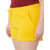 imageAmazon Essentials Womens Fleece Drawstring Sweat Shorts with PocketsGolden Yellow