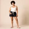 imageAmazon Essentials Womens Lightweight Breathable Lounge Terry Pajama Shorts with Elastic Waist DrawstringBlack