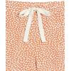 imageAmazon Essentials Womens Lightweight Breathable Lounge Terry Pajama Shorts with Elastic Waist DrawstringTan White Hearts Print