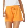 imageAmazon Essentials Womens Lightweight Breathable Lounge Terry Pajama Shorts with Elastic Waist DrawstringYellow