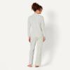 imageAmazon Essentials Womens Long Sleeve Cotton Modal Pajama Set Loungewear with FullLength BottomGrey Heather