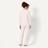 imageAmazon Essentials Womens Long Sleeve Cotton Modal Pajama Set Loungewear with FullLength BottomPale Pink