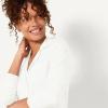 imageAmazon Essentials Womens Long Sleeve Cotton Modal Pajama Set Loungewear with FullLength BottomWhite