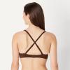 imageAmazon Essentials Womens Microfiber Ultimate Low Plunge BraRich Hazel