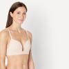 imageAmazon Essentials Womens Microfiber Ultimate Low Plunge BraSoft Petal