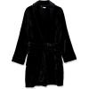 imageAmazon Essentials Womens MidLength Plush Bath Robe Loungewear Available in Plus SizeBlack