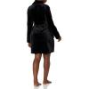 imageAmazon Essentials Womens MidLength Plush Bath Robe Loungewear Available in Plus SizeBlack
