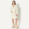 imageAmazon Essentials Womens MidLength Plush Bath Robe Loungewear Available in Plus SizeCream