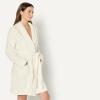 imageAmazon Essentials Womens MidLength Plush Bath Robe Loungewear Available in Plus SizeCream