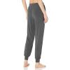 imageAmazon Essentials Womens Pajama Pants Lightweight Knit Jersey JoggerCharcoal Heather