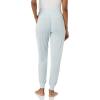 imageAmazon Essentials Womens Pajama Pants Lightweight Knit Jersey JoggerLight Blue Rose Leopard
