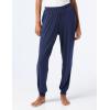 imageAmazon Essentials Womens Pajama Pants Lightweight Knit Jersey JoggerWashed Navy