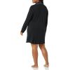 imageAmazon Essentials Womens Piped Nightshirt Available in Plus SizeBlack