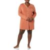 imageAmazon Essentials Womens Piped Nightshirt Available in Plus SizeCaramel