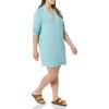 imageAmazon Essentials Womens Piped Nightshirt Available in Plus SizeDusty Blue