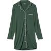 imageAmazon Essentials Womens Piped Nightshirt Available in Plus SizeForest Green