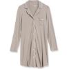 imageAmazon Essentials Womens Piped Nightshirt Available in Plus SizeSmokey Grey