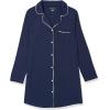 imageAmazon Essentials Womens Piped Nightshirt Available in Plus SizeWashed Navy