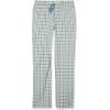 imageAmazon Essentials Womens Poplin Pajama Pants with Drawstring Elastic WaistBlue Sage Green Gingham