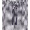 imageAmazon Essentials Womens Poplin Pajama Pants with Drawstring Elastic WaistDark Navy White Gingham