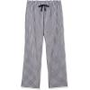 imageAmazon Essentials Womens Poplin Pajama Pants with Drawstring Elastic WaistDark Navy White Gingham